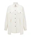 Ferragamo Chest-pocket Button-fastening Shirt In Neutral