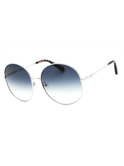 Ferragamo Sf299s 041 Men's Sunglasses Silver Size 60 In Neutral