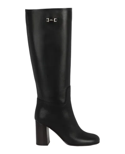 FERRAGAMO OVIDIO 85 KNEE-HIGH BOOTS