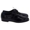 Ferragamo Oxfords In Black Patent Leather In Black