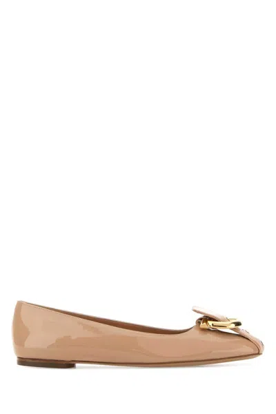 FERRAGAMO FERRAGAMO OXIDE BALLET FLAT