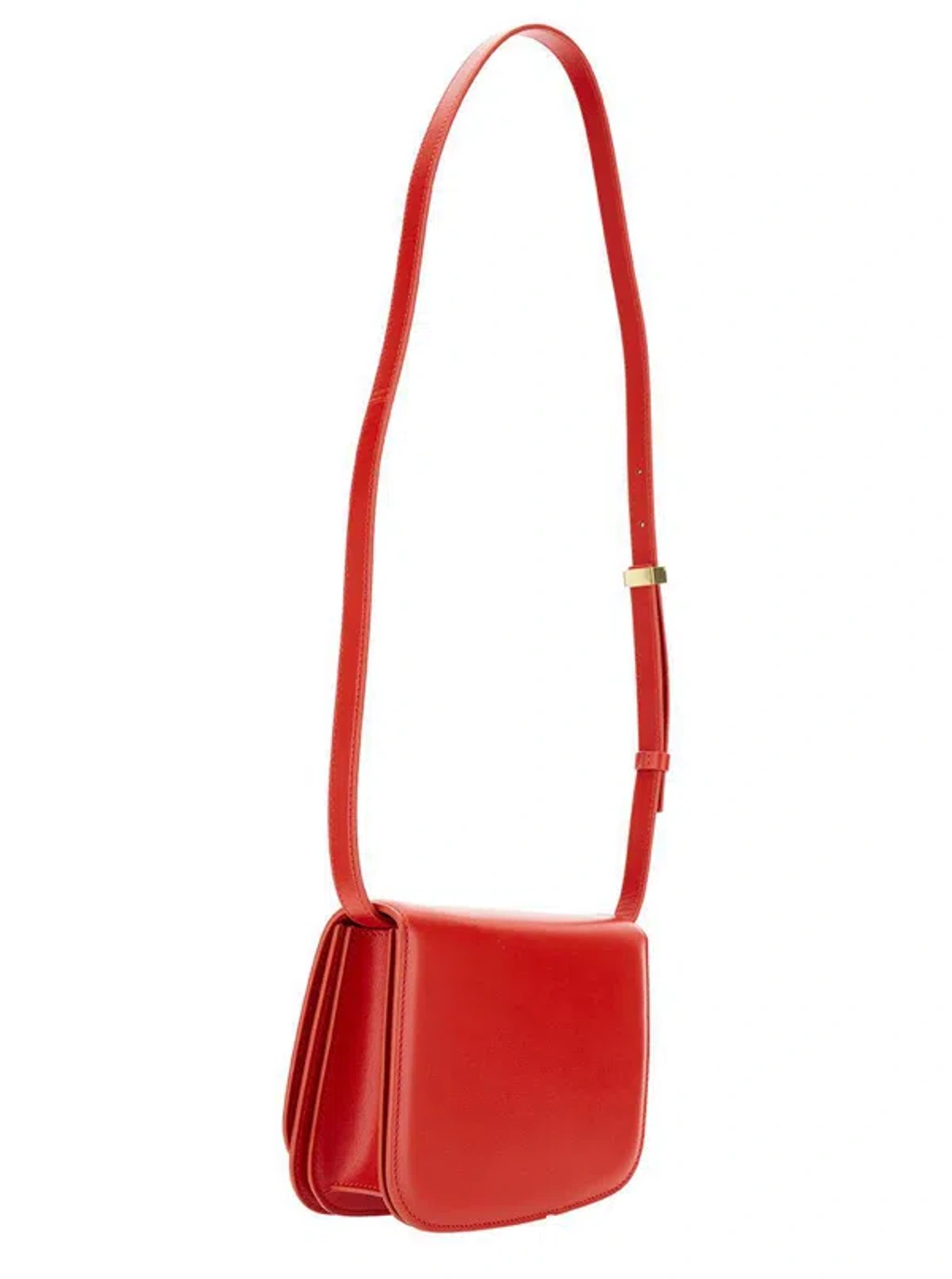 【送料&関税込】Ferragamo oyster Red Asymmetric Crossbody Ba Ferragamo 'oyster' Red Asymmetric Crossbody Bag With Logo
