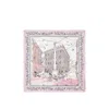 Ferragamo Palazzo Spini Feroni Print Silk Scarf