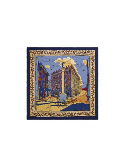 Ferragamo Palazzo Spini-feroni Print Shawl In White