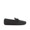 Ferragamo Man Loafers Black Size 11.5 Calfskin In Black