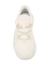 Ferragamo Panelled Chunky Sneakers In White