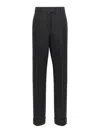 Ferragamo Structured-waist Darted-back Wide-leg High-rise Stretch-crepe Trousers