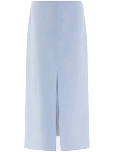 Ferragamo Salvatore  Shorts In Clear Blue