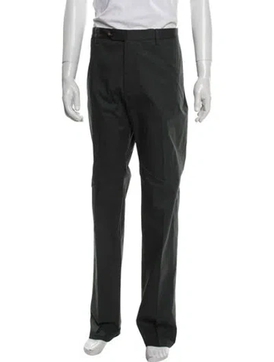 Pre-owned Ferragamo Pants In Green