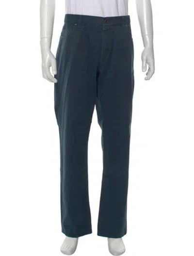 Pre-owned Ferragamo Pants In Green