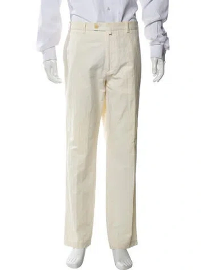 Pre-owned Ferragamo Pants In Neutral