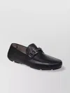 Ferragamo Parisian Textured Hardware Loafer