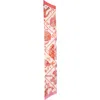 Ferragamo Patchwork Silk Skinny Scarf
