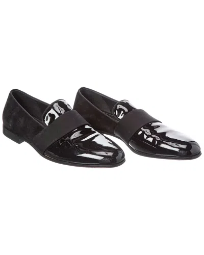 Ferragamo Patent & Suede Loafer (authentic Pre-loved)
