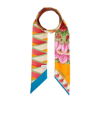 Ferragamo Pattern Scarf In Multi