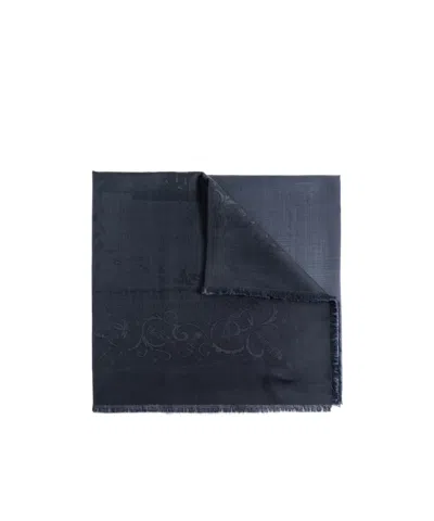 Ferragamo Pattern Scarf In Blue