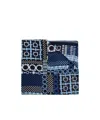 Ferragamo Pattern Silk Scarf In Black