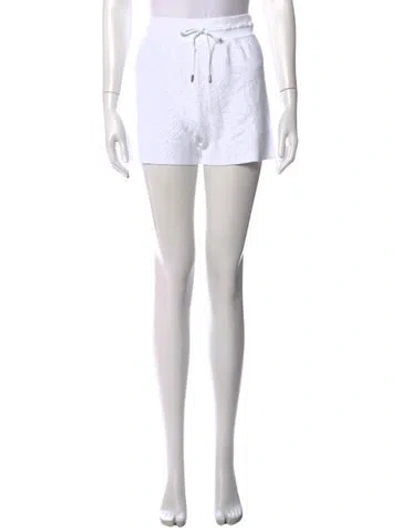 Pre-owned Ferragamo Patterned Mini Shorts In Neutrals