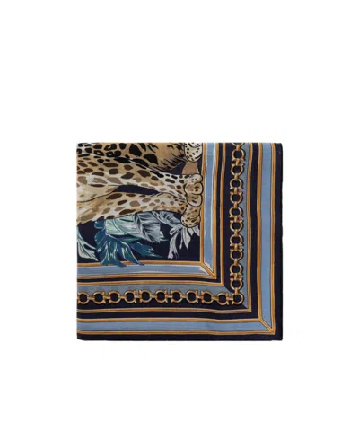 Ferragamo Patterned Scarf In Multi