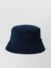 Ferragamo Patterned Textured Wide Brim Hats