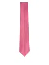 Ferragamo Patterned Tie In Pink