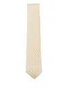 Ferragamo Patterned Tie In Neutral