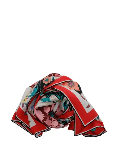 Ferragamo Pegaso-print Scarf In Multi