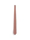 Ferragamo Pelican-print Silk Tie In Brown