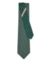 Ferragamo Penguin-print Silk Tie In Multi