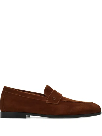 Ferragamo Penny Gancini Loafer In Brown