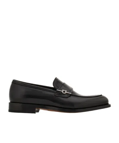 Ferragamo Penny-loafer In Black