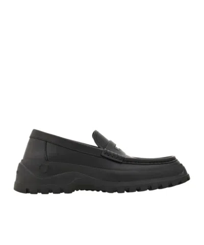 Ferragamo Penny Loafer In Black