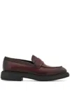 Ferragamo Penny Loafer In Red