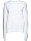 Ferragamo Perforated Top In White