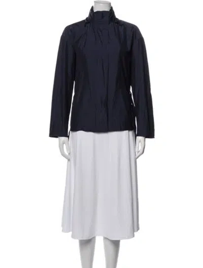 Pre-owned Ferragamo Performance Jacket In Blue