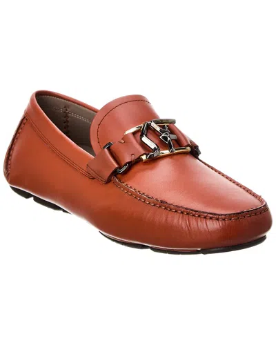 FERRAGAMO FERRAGAMO PETER LEATHER DRIVER