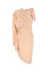 Ferragamo Pink Cotton Blend Dress