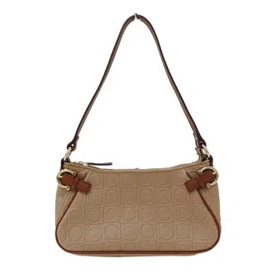 Pre-owned Ferragamo Pink Leather Handbag Pouch ()