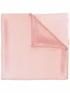 Ferragamo Gancini Hook Scarf With Shaded Effect In Pink