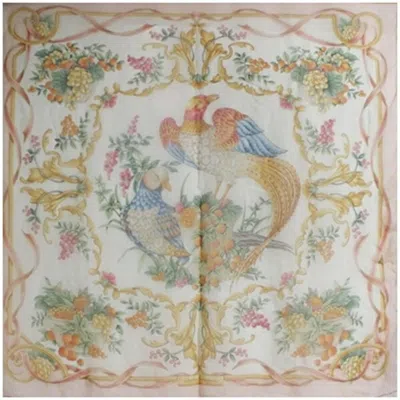 Pre-owned Ferragamo Pink Silk Scarf () In Multi