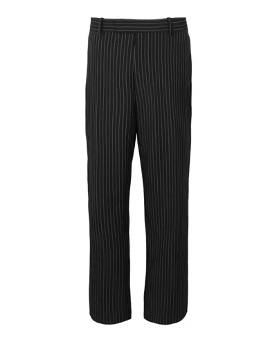 FERRAGAMO PINSTRIPE TROUSERS