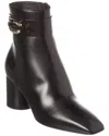 Ferragamo Placida Leather Boot In Black