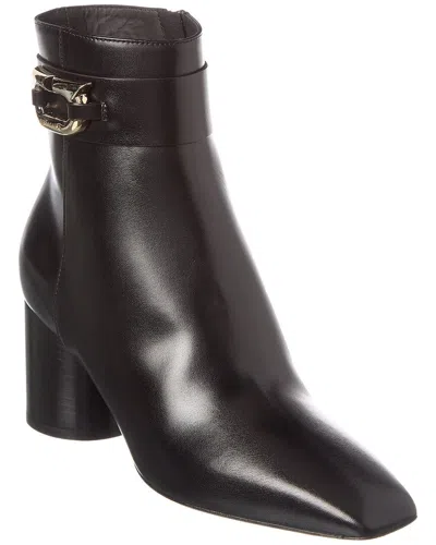 FERRAGAMO FERRAGAMO PLACIDA LEATHER BOOT