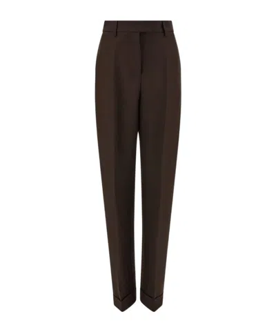FERRAGAMO PLEATED CASUAL PANTS