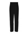 Ferragamo Pleated Casual Pants In Black