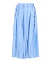 Ferragamo Pleated Wrap Silk-blend Midi Skirt