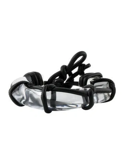 Pre-owned Ferragamo Plex Bracelet, 6.25" In Multi