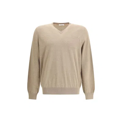 FERRAGAMO FERRAGAMO POCKET-DETAIL MEN'S SWEATER
