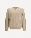 Ferragamo Men Pocket-detail Sweater In Brown