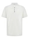 Ferragamo Pocket Embroidered Polo Shirt In White